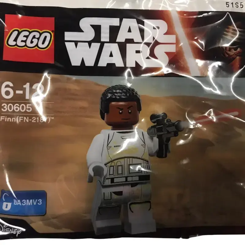 LEGO® Star Wars™ 30605 – Finn FN-2187 Polybag | Exklusive Minifigur NEU & OVP – Seltenes Sammlerset