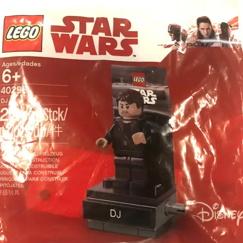 LEGO® Star Wars™ 40298 – DJ Minifigur Polybag | Seltener Promo aus Die letzten Jedi, Retired, Neu & OVP