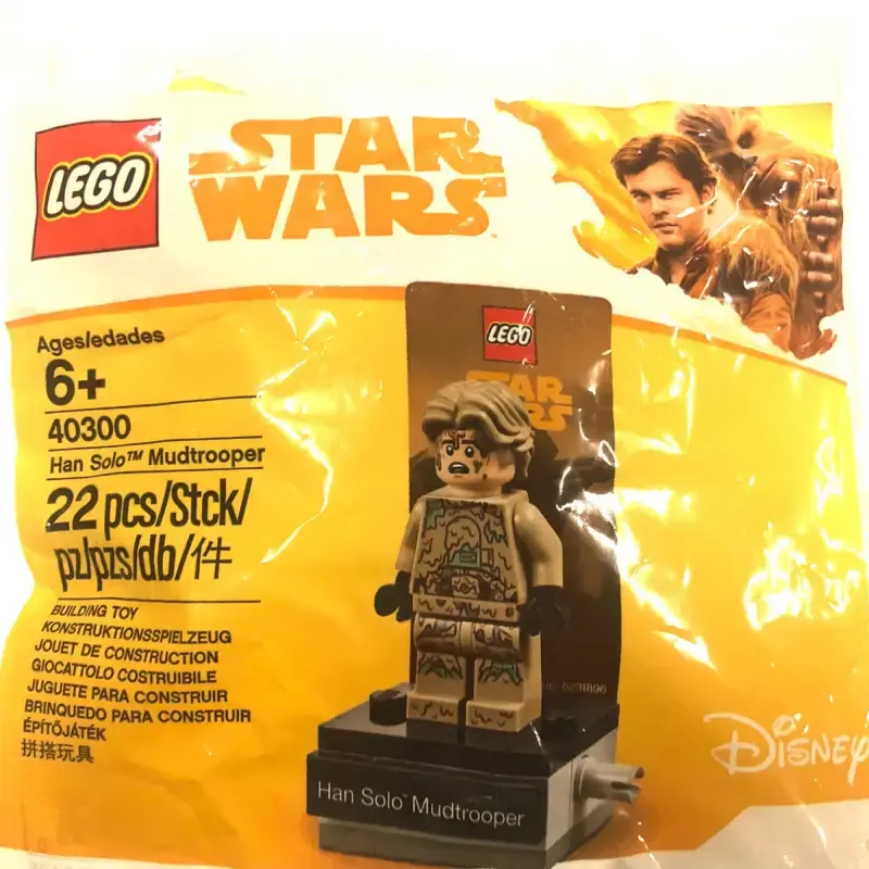 LEGO® Star Wars™ 40300 – Han Solo Mudtrooper Minifigur | Seltener Promo-Polybag, Retired, Neu & OVP