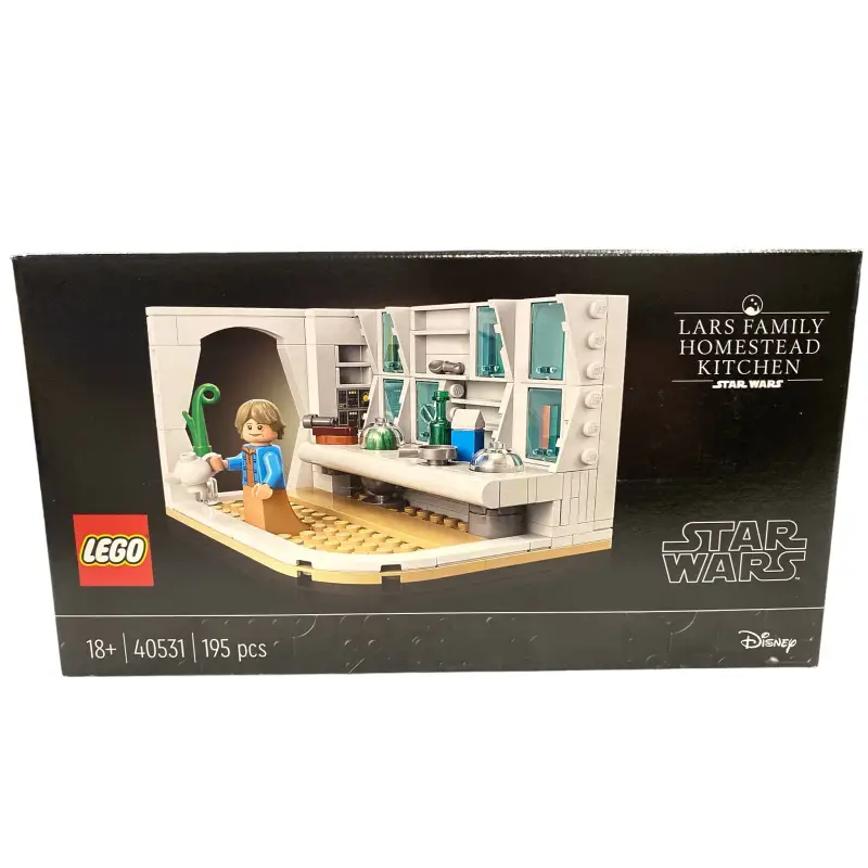 LEGO® Star Wars™ 40531 – Küche auf der Farm der Familie Lars | Ikonisches Tatooine-Set – NEU & OVP