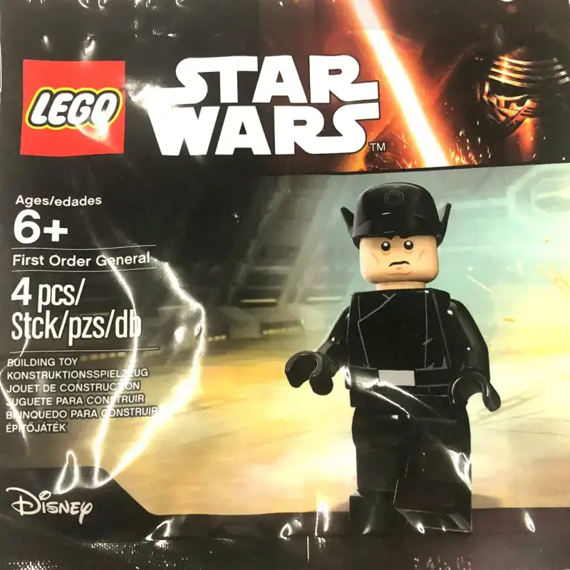 LEGO® Star Wars™ 5004406 – First Order General Minifigur Polybag | Ultra-Seltener Exklusiv-Promo, Retired, Neu & OVP