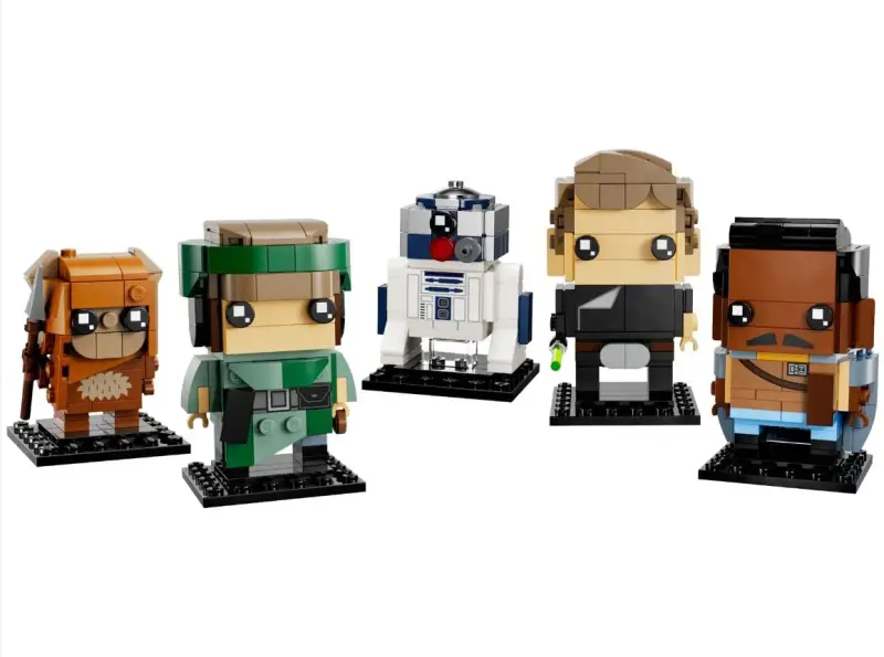LEGO® Star Wars™ BrickHeadz 40623 – Helden der Schlacht von Endor | 5 Figuren zum 40. Jubiläum
