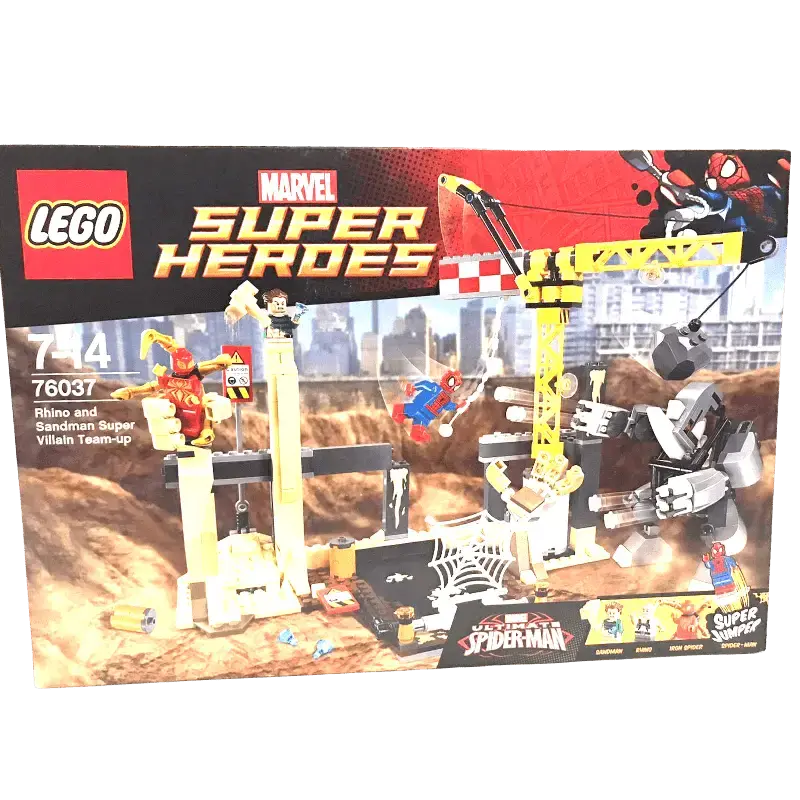 LEGO Super Heroes - Marvel Rhino und Sandman, Allianz der Superschurken 76037
