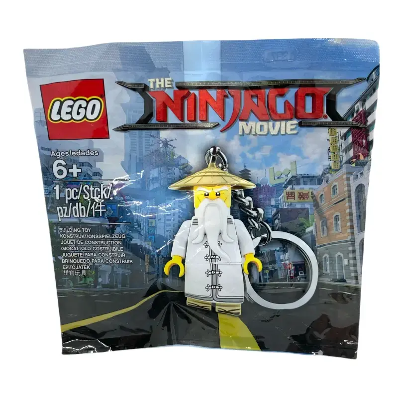 Lego The Ninjago Movie Schlüsselanhänger Figur Meister Wu 5004915
