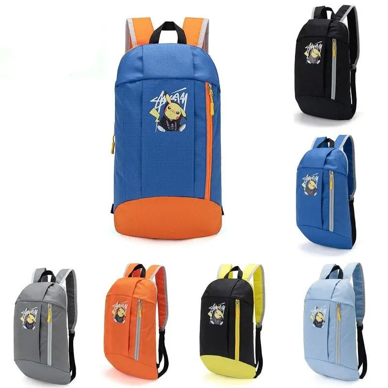 Leichter Rucksack mit Pokemon Pikachu Motiv in verschiedenen Farben