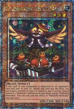 Madolche Hootcake (V.2 - Quarter Century Secret Rare) - Quarter Century Stampede (Quarter Century Secret Rare) [RA04-206]
