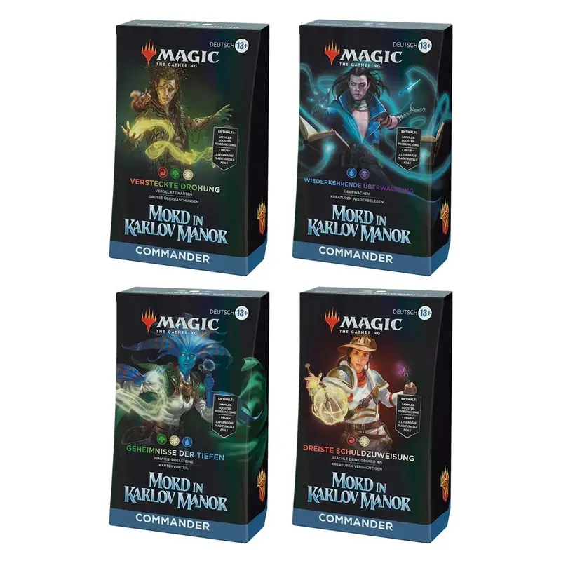Magic - Mord in Karlov Manor - Commander Deck - DE