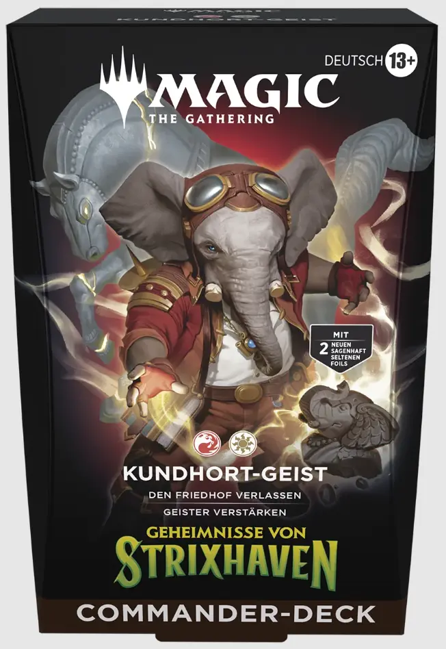 Magic The Gathering Geheimnisse von Strixhaven Kundhort-Geist Commander DE