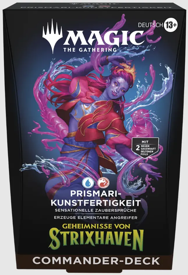 Magic The Gathering Geheimnisse von Strixhaven Prismari-Kunstfertigkeit Commander DE