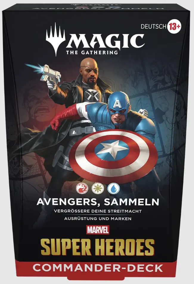 Magic The Gathering Marvel Super Heroes Avengers, sammeln Commander DE