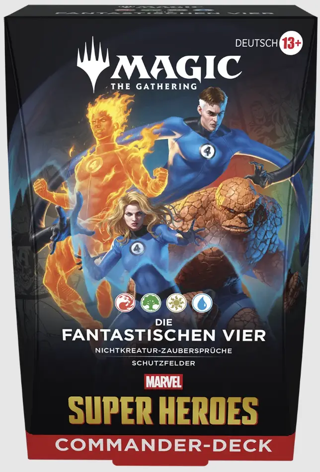 Magic The Gathering Marvel Super Heroes Die fantastischen Vier Commander DE