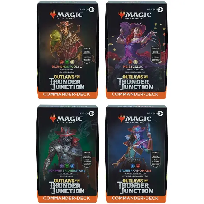 Magic the Gathering - Outlaws von Thunder Junction - Commander Deck - DE