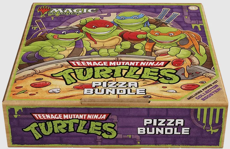 Magic The Gathering Teenage Mutant Ninja Turtles Pizza Bundle EN