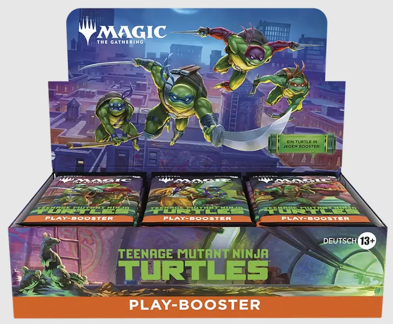 Magic The Gathering Teenage Mutant Ninja Turtles Play-Booster Display DE