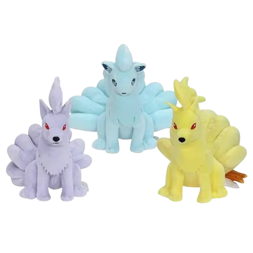 Magisches Vulnona Ninetales Plüschtier – Normal, Alola oder Schillernd