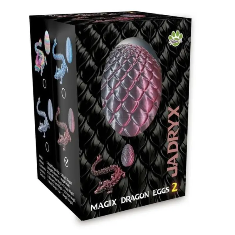 MagiX Dragon Egg Serie 2 – 1 Stk., Design zufällig (4 Designs)