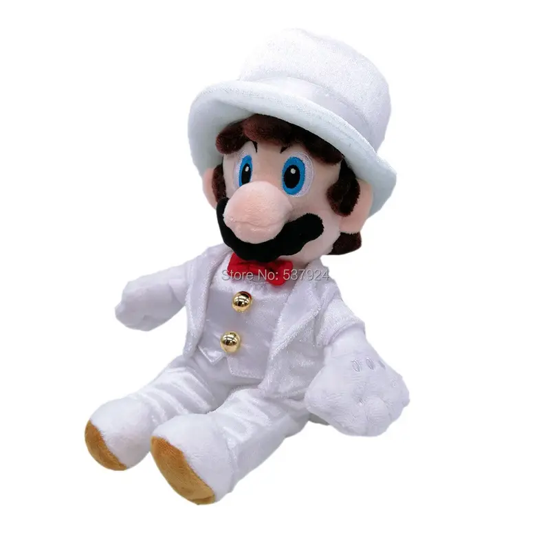Mario und Peaches als Brautpaar Mario Odyssey Kuscheltiere