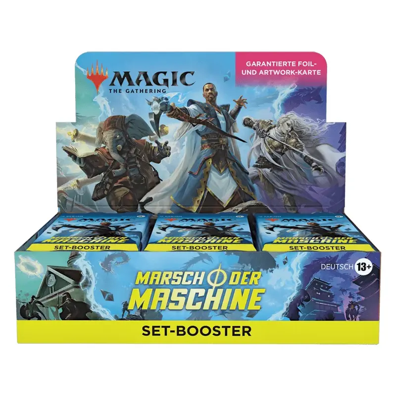 Marsch der Maschine Set Display - DE