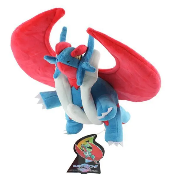Mega Brutalanda Salamence Plüsch / Stoff Pokemon (ca. 45cm)