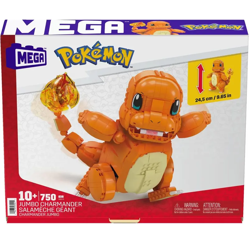 Mega Construx Pokemon Jumbo Glumanda