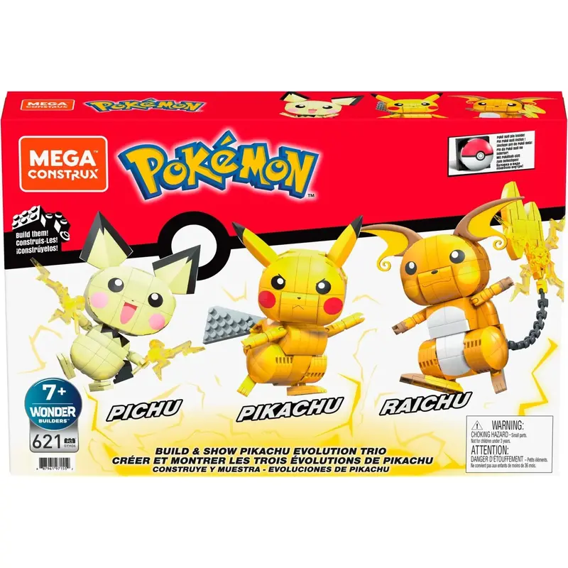 Mega Construx Pokemon Trio