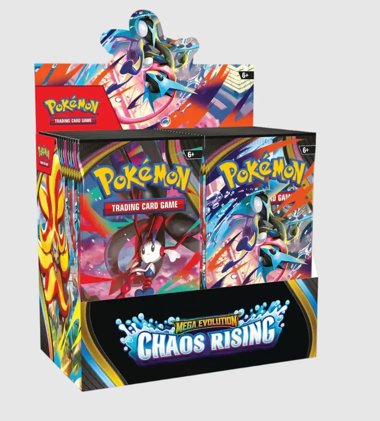 Mega Evolution Chaos Rising Booster Display EN