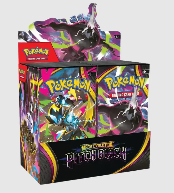 Mega Evolution Pitch Black Booster Display EN