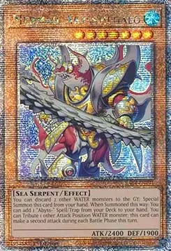 Mermail Abyssmegalo (V.2 - Quarter Century Secret Rare) - Quarter Century Stampede (Quarter Century Secret Rare) [RA04-191]