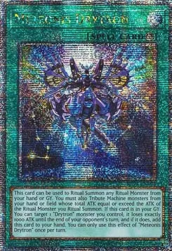 Meteonis Drytron (V.5 - Quarter Century Secret Rare) - Quarter Century Stampede (Quarter Century Secret Rare) [RA04-096]