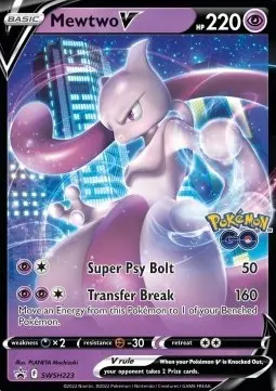 Mewtwo V SWSH-223 Promo Englisch