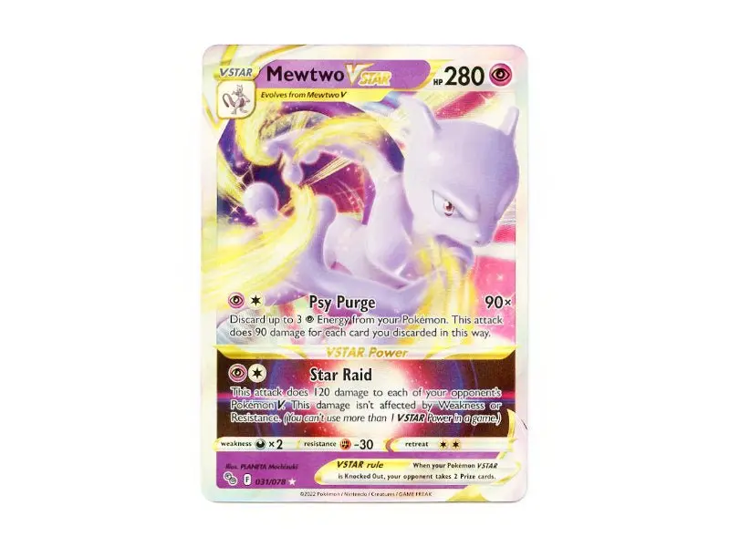 Mewtwo VStar 031/078 - Ultra Rare