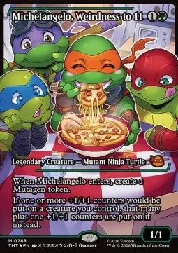 Michelangelo, Weirdness to 11 (V.2) - Teenage Mutant Ninja Turtles