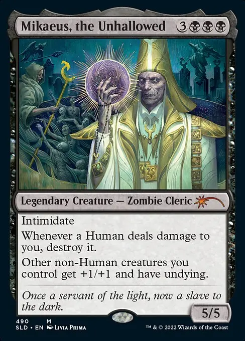 Mikaeus, the Unhallowed SLDJS-490 Mythic Englisch
