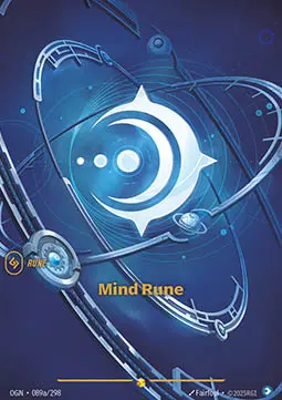 Mind Rune (V.2 - Showcase) - Origins (Showcase) [OGN-089a]