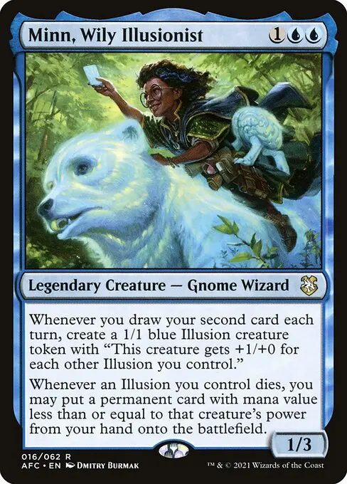 Minn, Wily Illusionist AFC-16 Rare Englisch