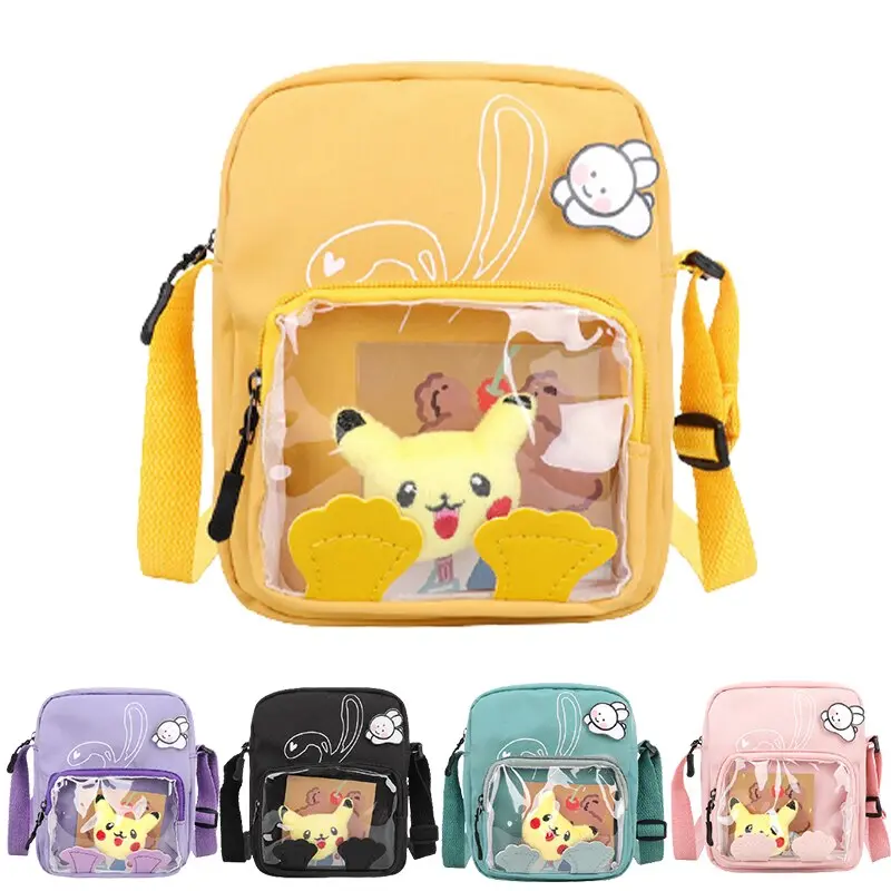 Modische Pikachu Pokemon Canvas Taschen in verschiedenen Farben