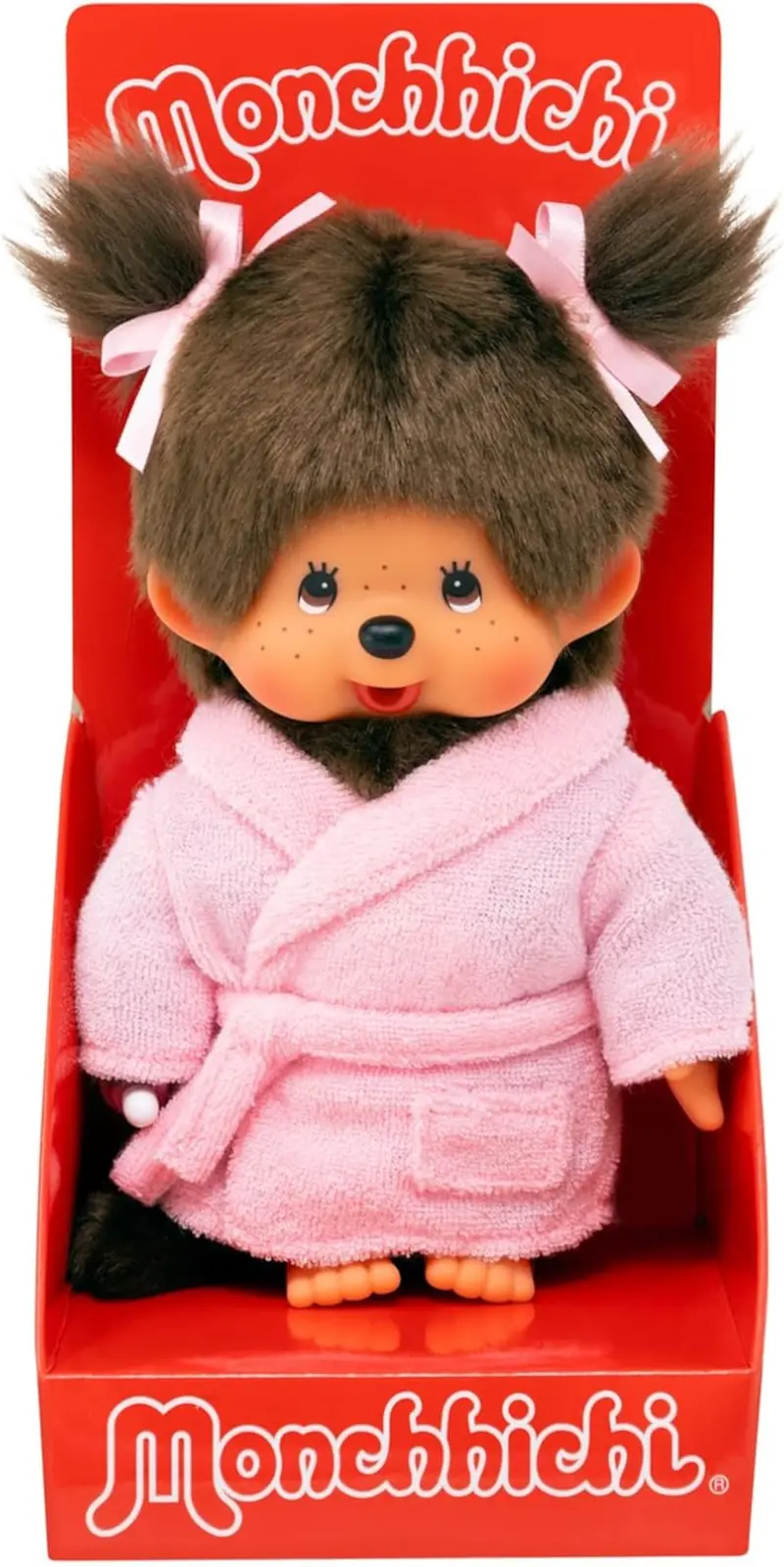 Monchhichi Plüschfigur Bathrobe Girl 20 cm