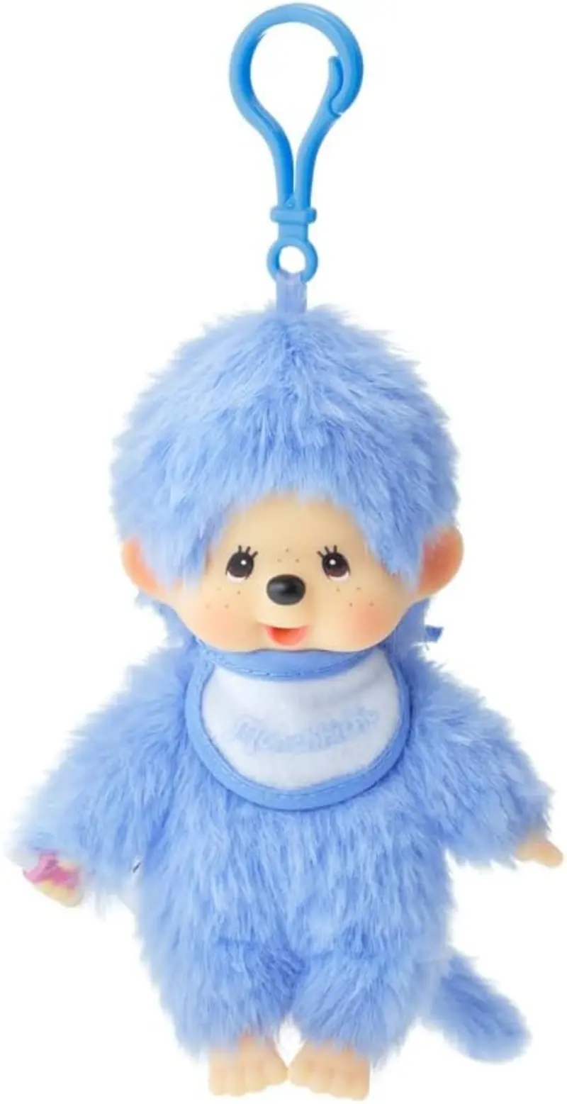 Monchhichi Schlüsselanhänger Colors 15cm – 1 aus 4 Designs (zufällig)