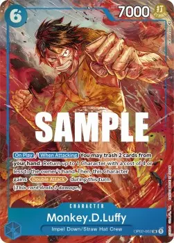 Monkey.D.Luffy (OP02-062) (V.2) OP02 Alternate Art Englisch