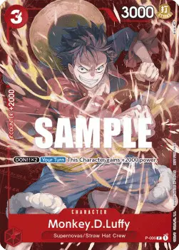 Monkey.D.Luffy (P-006) (V.3) P Promo Englisch