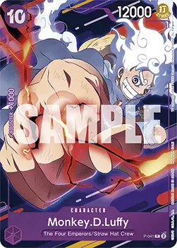 Monkey.D.Luffy (P-041) STP Promo Englisch