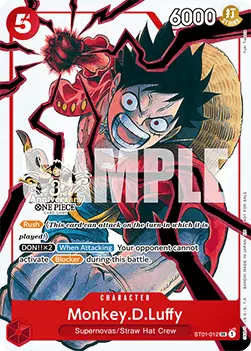 Monkey.D.Luffy (ST01-012) UP Super Rare Englisch