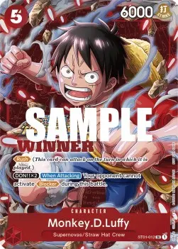 Monkey.D.Luffy (ST01-012) (V.2) UP Super Rare Englisch