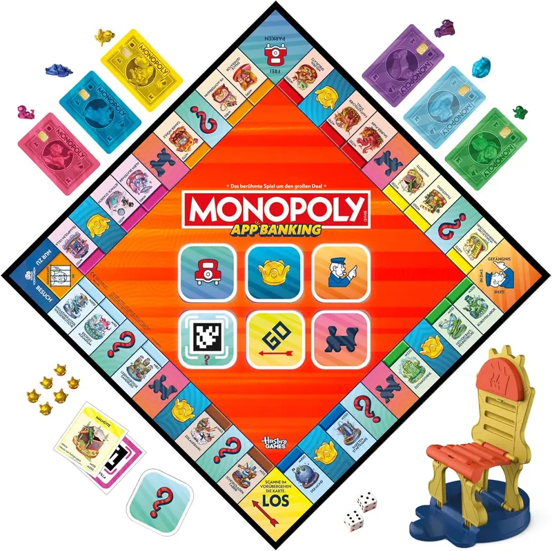 Monopoly App Banking - Brettspiel mit elektronischer Zahlung