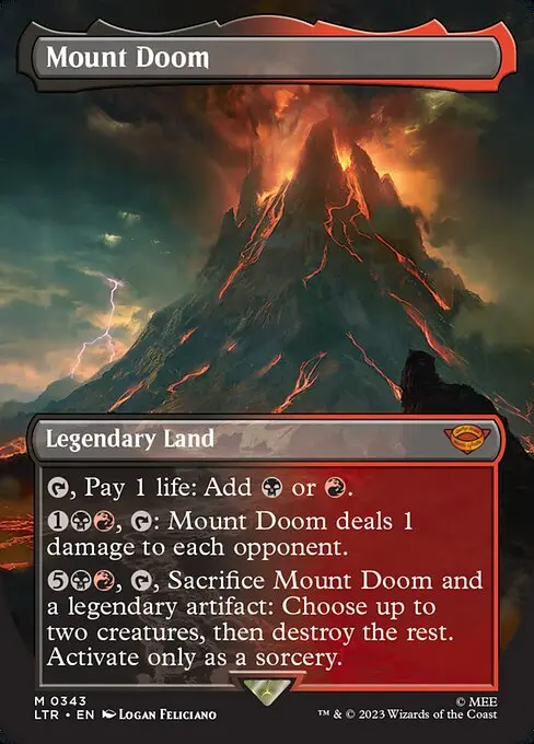 Mount Doom XLTR-343 Mythic Englisch