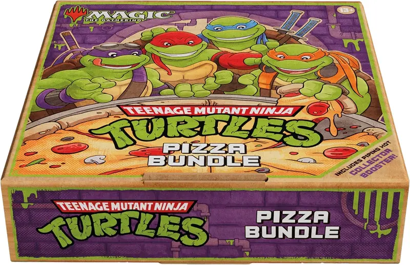 MtG TMNT Pizza Bundle EN – 9 Play-Booster + Collector Booster