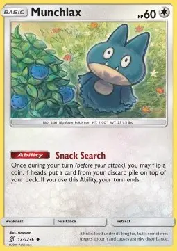 Munchlax UNM-173 Uncommon Englisch