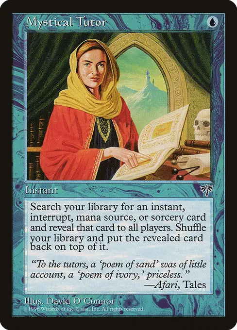 Mystical Tutor MIR- Uncommon Englisch