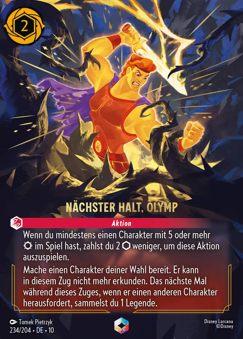 Nächster Halt, Olymp (V.2) 10WHI-234 Enchanted Deutsch