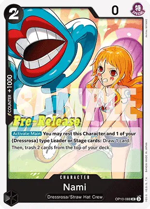 Nami (OP10-088) OP10P Uncommon Near Mint Englisch